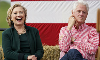 I ricchi coniugi Clinton 