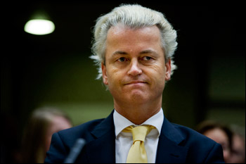 La reazione di Wilders alla sua condanna 