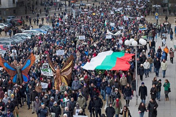 La protesta dimenticata a Sofia 