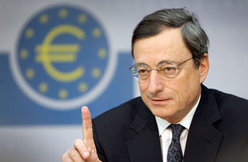 Bce: graduale ripresa dell’economia UE 