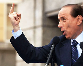 Arriva Berlusconi: cresce il Pdl 