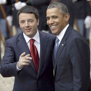 Renzi e l’imitazione   di Obama (sbagliata) 