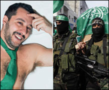 Parla il leader leghista: tra Hamas e Governo 