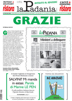 Editoria, chiude  anche “La Padania” 