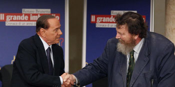 La sfiducia di Ferrara   e l’appello a Berlusconi 