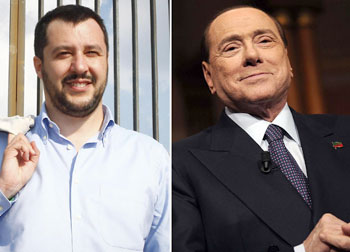 Salvini e Berlusconi,   l’alleanza obbligata 