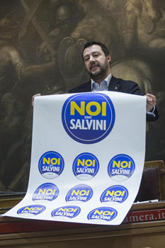 D-day, Matteo Salvini sbarca al centro-sud 