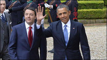 Renzi da Francesco a Barack Obama 