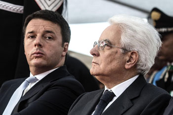 Bloccare la sinistra Pd:   Renzi usa Mattarella 