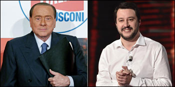 Matteo Salvini: il vero  problema per il Cav. 