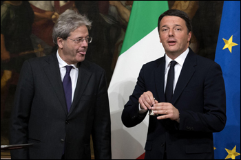 Discontinuità del Conte<br />rispetto al Granduca