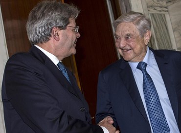 Soros da Gentiloni, prima del fallimento