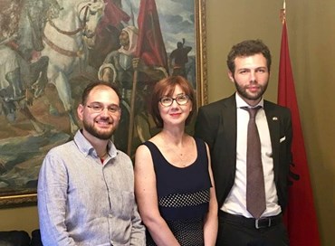 Analisti maddalonesi all’Ambasciata Albanese