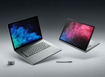 Microsoft lancia la sfida ad Apple con il suo Surface Book 2
