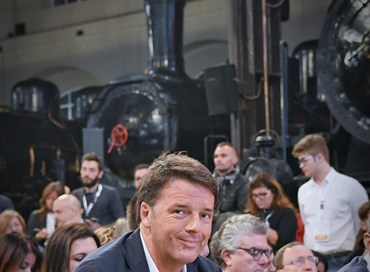 Matteo Renzi, il Pd e il museo ferroviario
