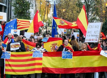 Catalogna: 200 sindaci indipendentisti marciano a Bruxelles