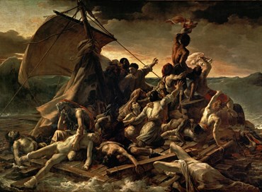 La peste e la Zattera di Géricault
