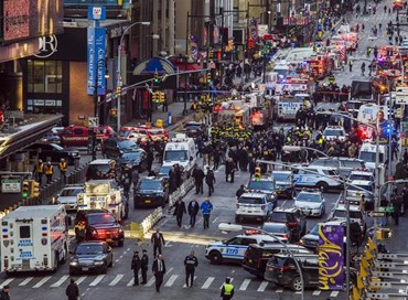 Attentato a New York: quattro feriti