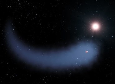 Il “pianeta con i capelli” e l’orbita mai vista