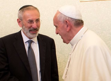Il Papa e il rabbino: ideologia e concretezza