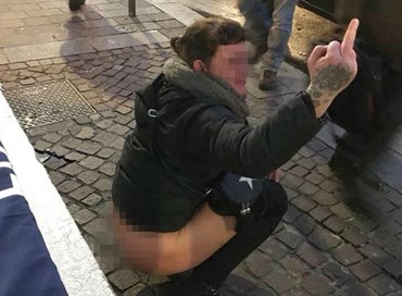 Urina al gazebo di Fdi: senza vergogna