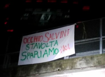 Violenza su Salvini: la sinistra si scansa