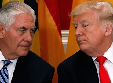 Trump si sbarazza di Tillerson: you’re fired