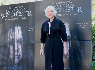 Helen Mirren a Roma presenta il film “La vedova Winchester”