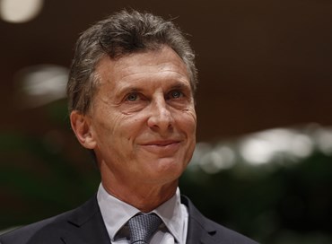 Argentina, presidente Macri difende la parità uomo-donna