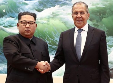 Kim Jong-un incontra il ministro degli Esteri russo Lavrov