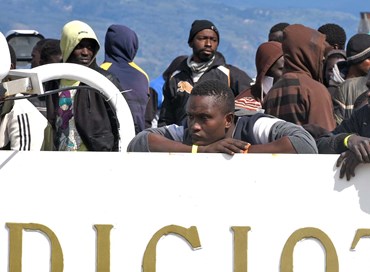 I migranti soccorsi dalla Diciotti verso Pozzallo