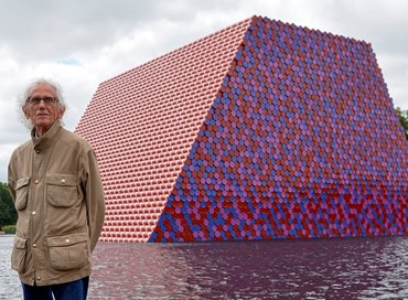 Christo si è fermato a Londra