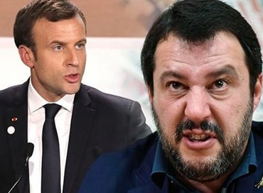 Parole e numeri: continua lo scontro Salvini-Macron