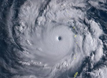Giappone alle prese con il passaggio del tifone Jebi