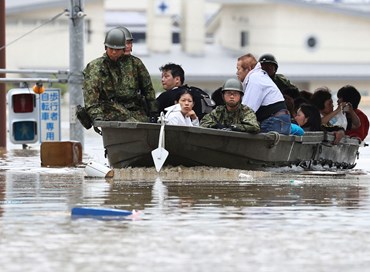 Tifone Jebi in Giappone: almeno 11 morti e 600 feriti