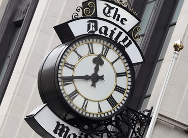 Giornali di punta a Londra e New York
