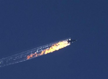 Jet russo abbattuto da contraerea siriana