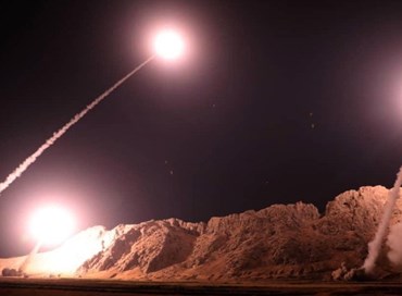 La Siria colpita dai missili di Teheran
