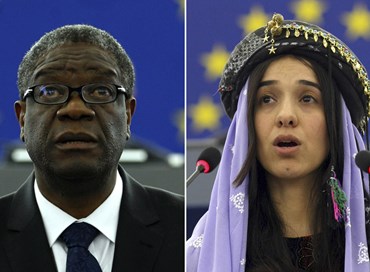 Mukwege e Murad insigniti del Premio Nobel per la Pace