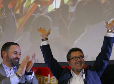 Spagna, l’estrema destra entra nel Parlamento andaluso