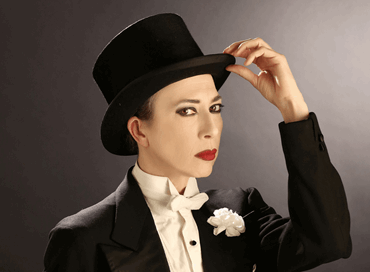 Istrionica Pivetti in “Viktor und Viktoria”