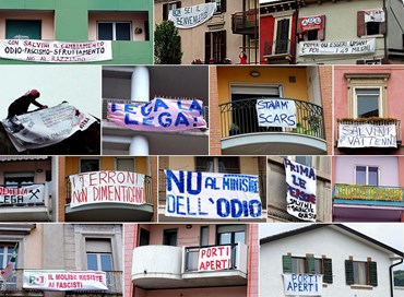Striscioni, Salvini: “Farò concorso per quello più divertente”