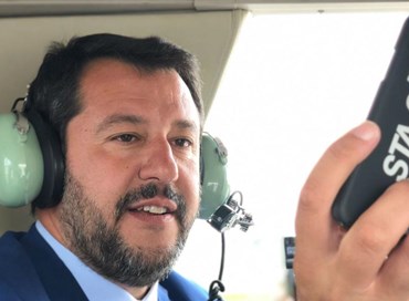 Voli di Stato usati per comizi, Salvini: “Nessun abuso”