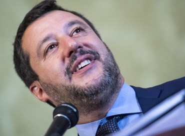 Salvini fra choc e azzardi
