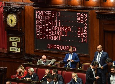Taglio parlamentari: la Riforma costituzionale passa con 553 sì