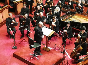 Applausi per il concerto di Morricone al Senato