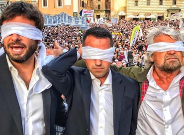 M5S: il lungo (Di Battista), il corto (Di Maio) e il pacioccone (Grillo)