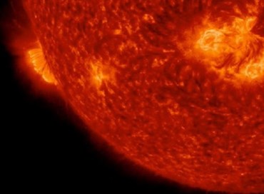 La grande eruzione sul Sole