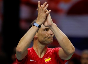 Addio di Nadal al tennis, una missiva d’amore per lo sport