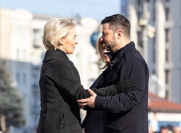 Ucraina, Von der Leyen: “La pace sia giusta e duratura”